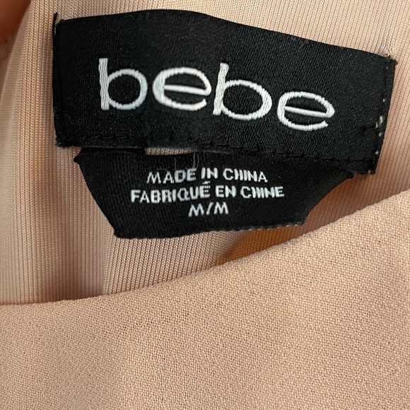 BEBE pretty in pink dress Medium - Picture 4 of 4